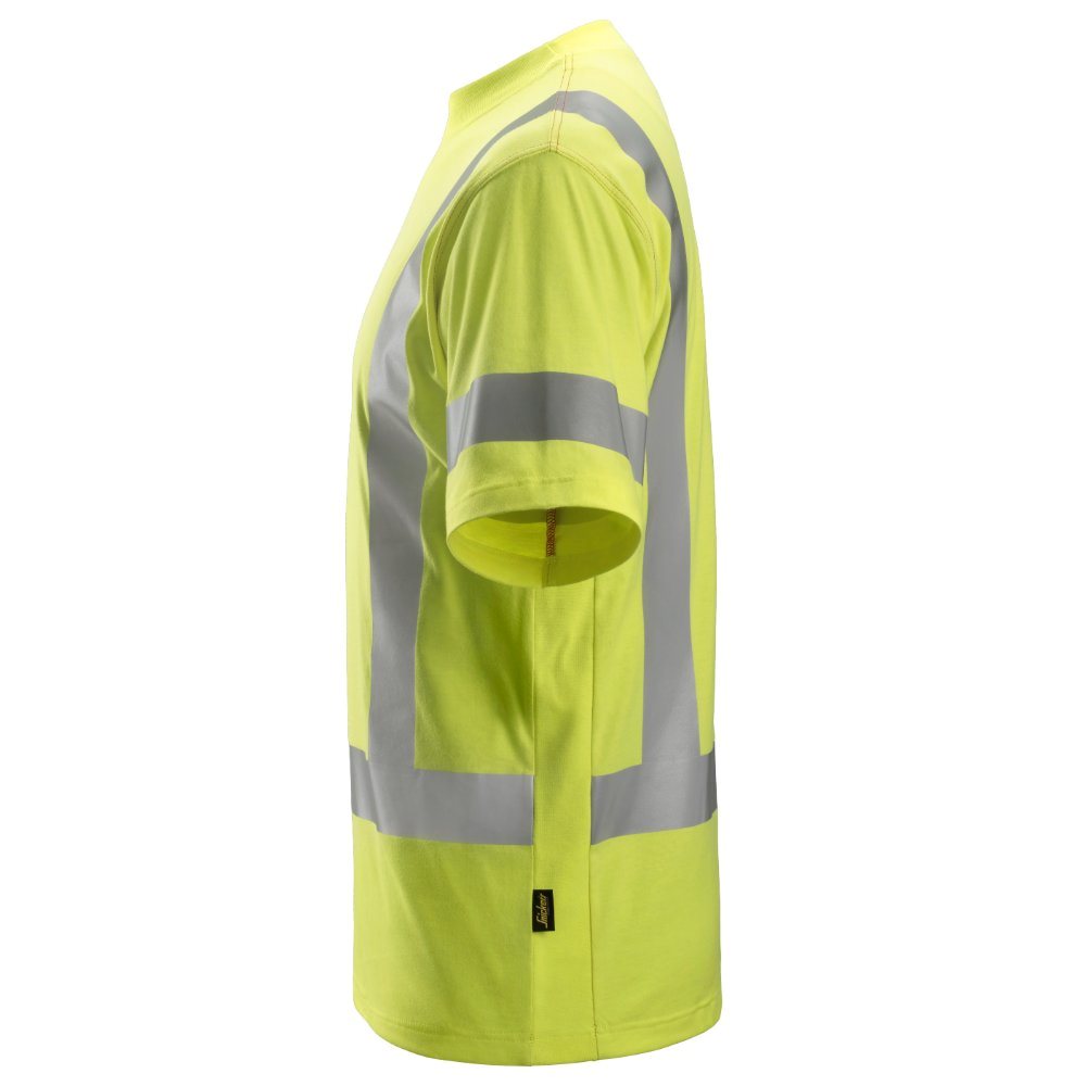 snickers-pw-t-shirt-s-s-hivis-klasse-3-geel