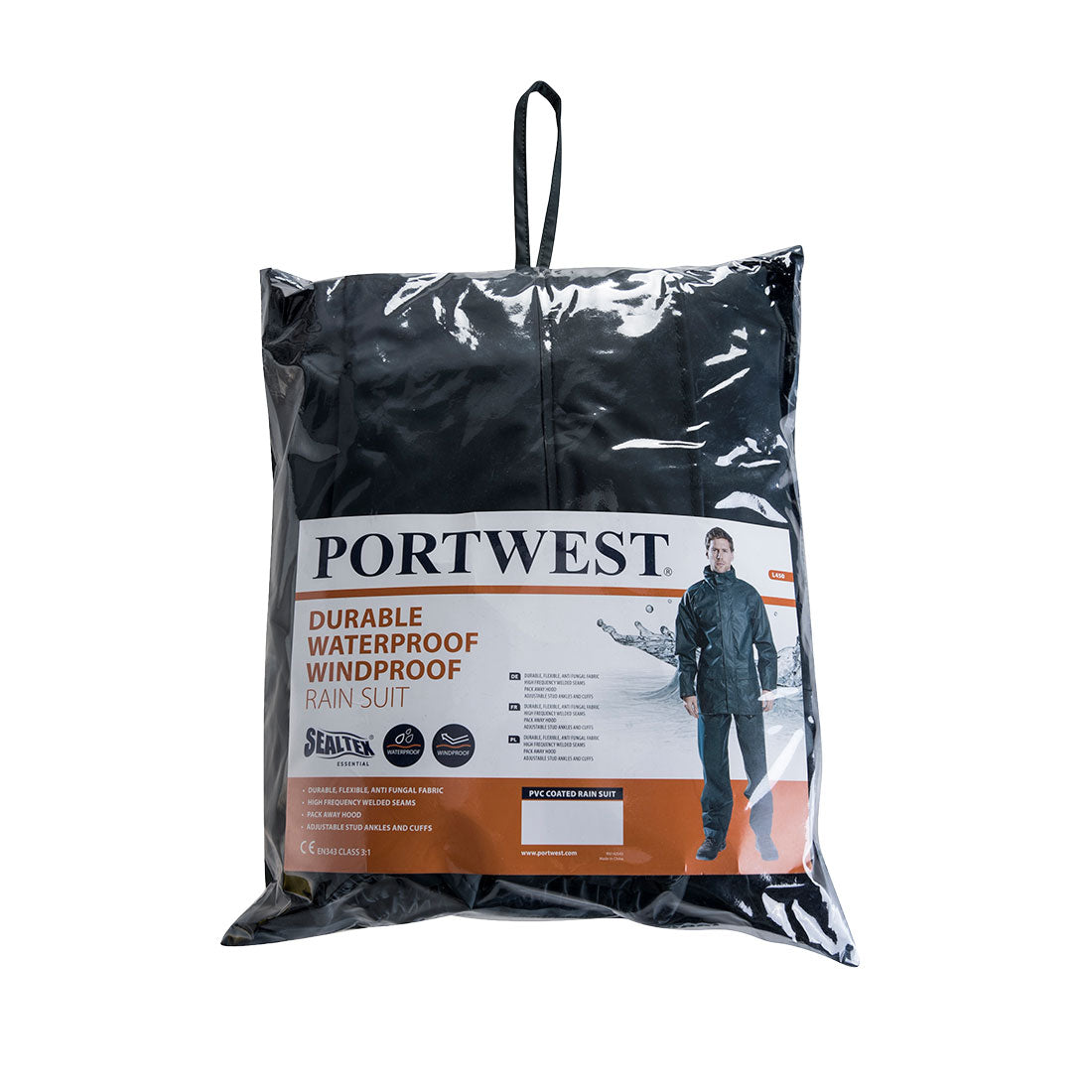 Portwest Sealtex Essential Rainsuit (Navy)