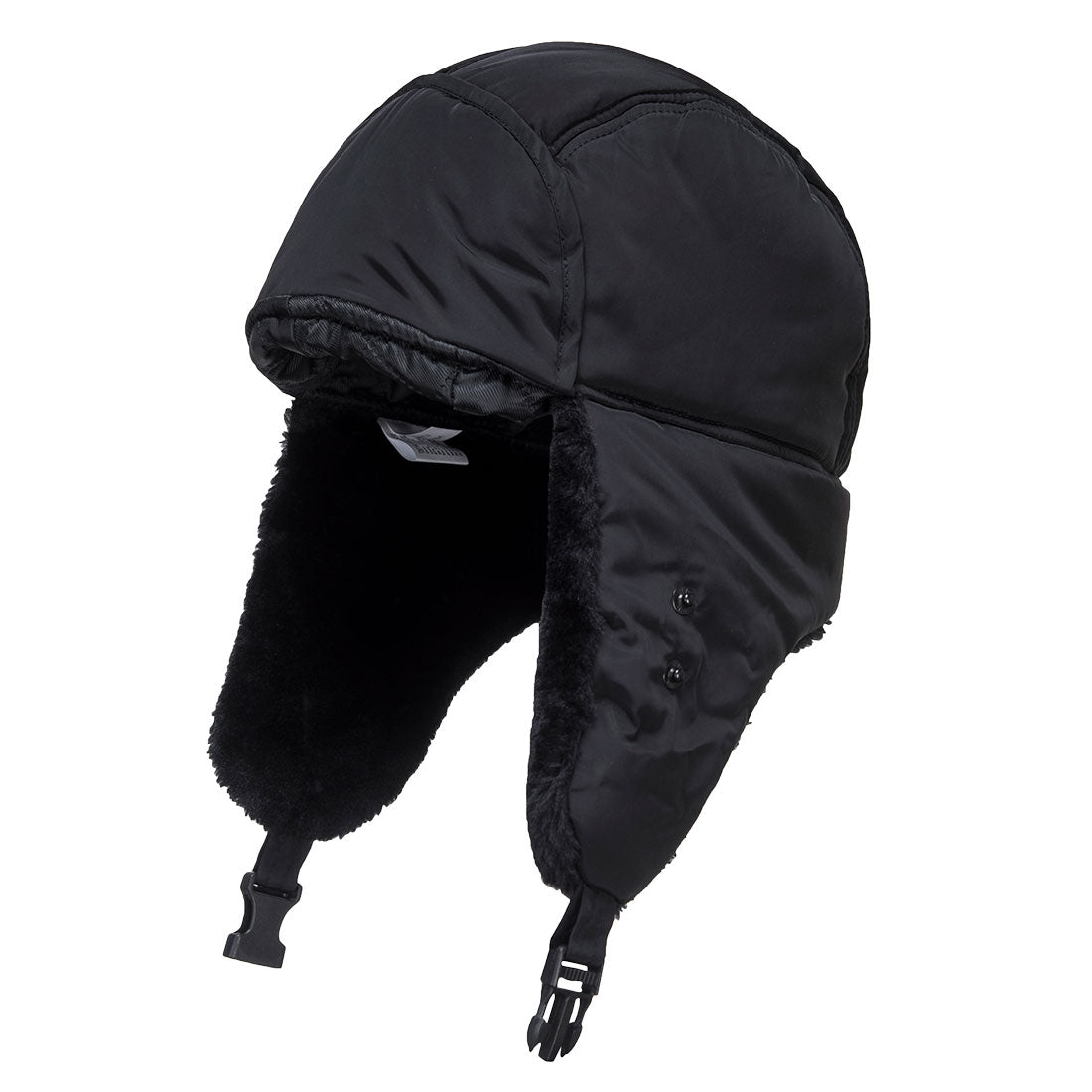 Portwest Winter Trapper Hat (Zwart)
