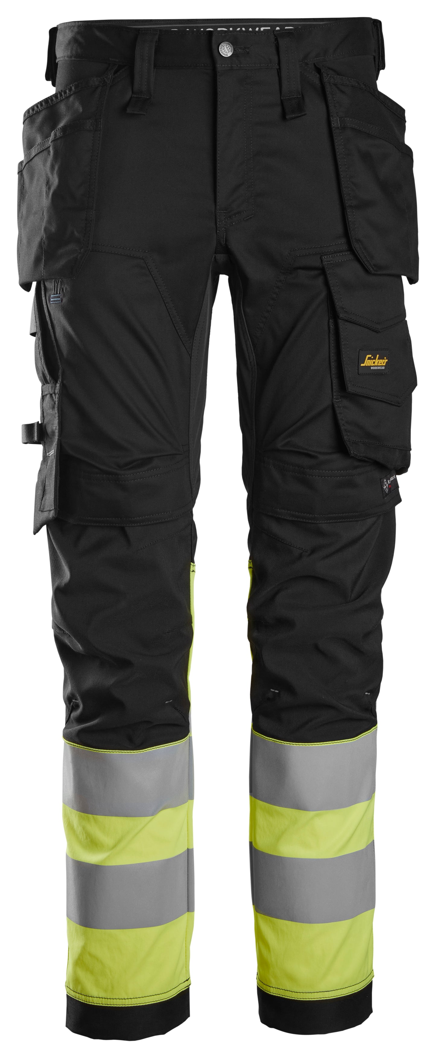 Snickers High-Vis KL1 Stretchbroek met holsterzakken 6234