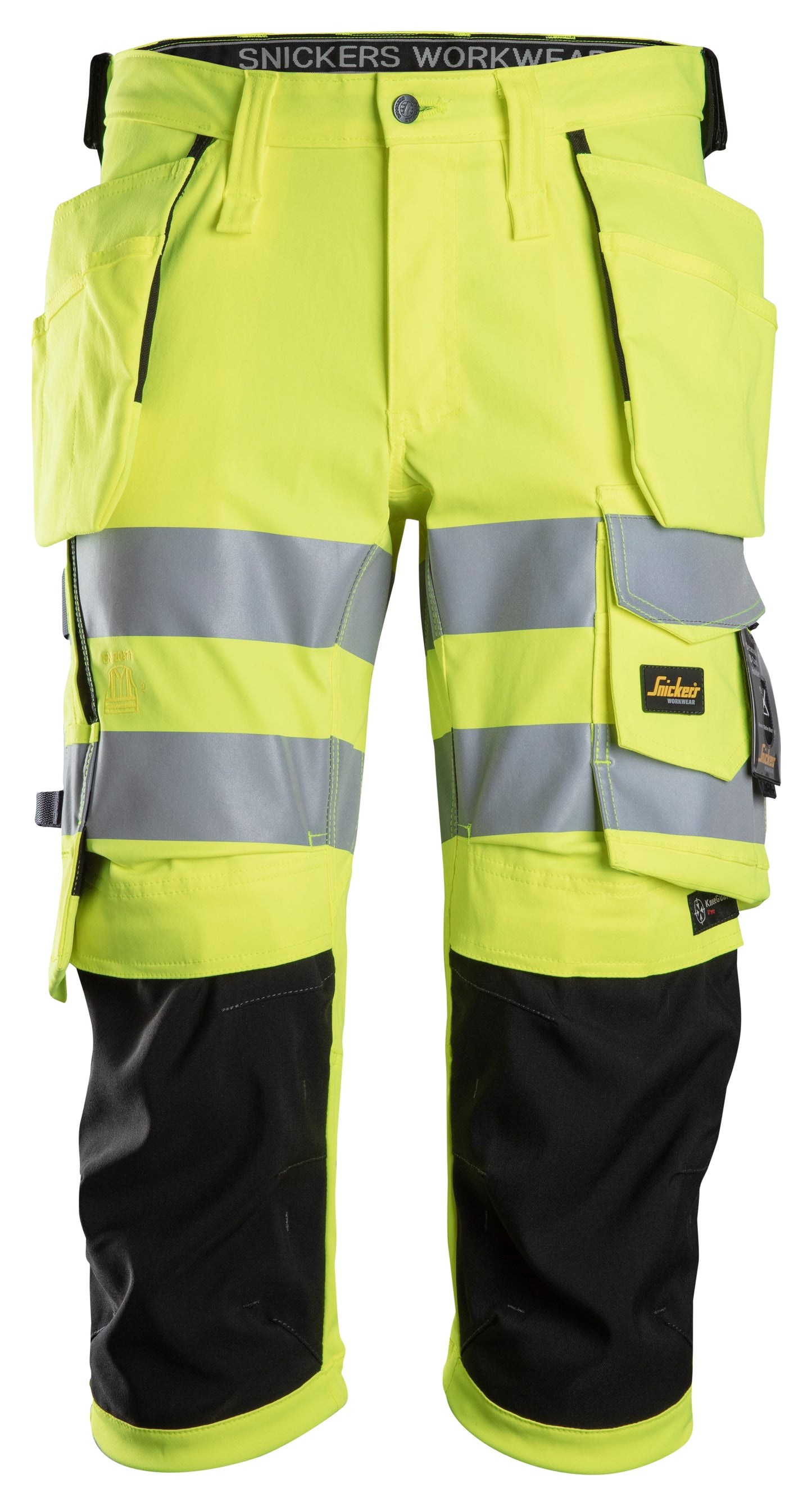 Snickers High-Vis KL1 Stretch Pirate Broek Holsters 6138