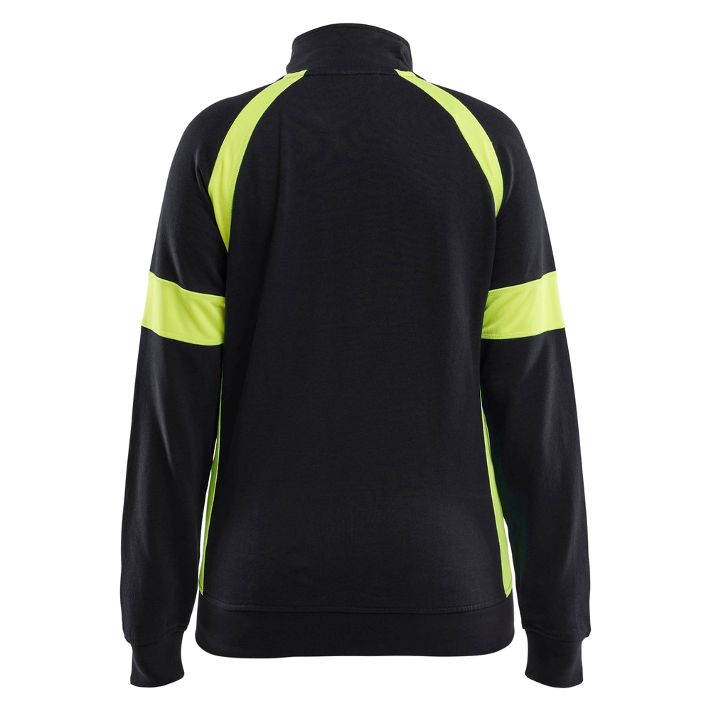 Blaklader Dames Sweatvest visible met rits