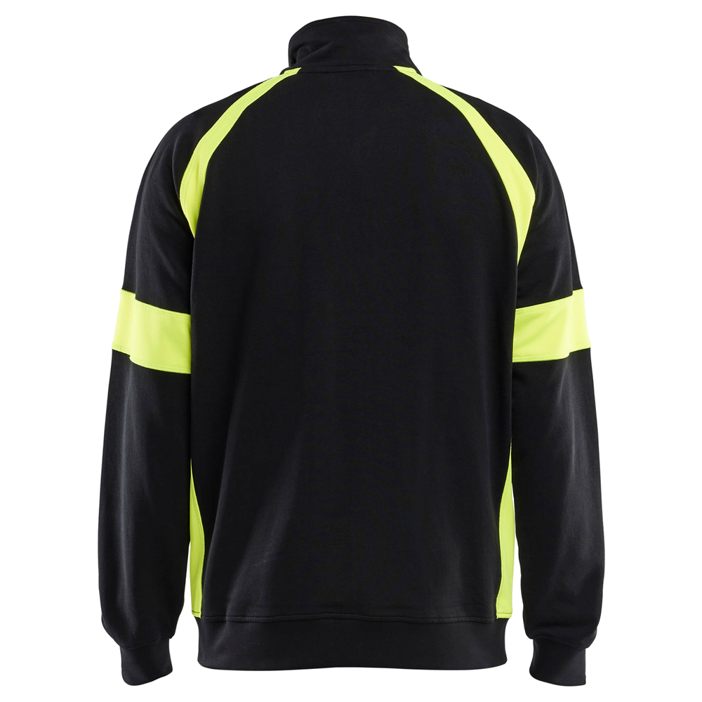 Blaklader Sweatvest visible met rits