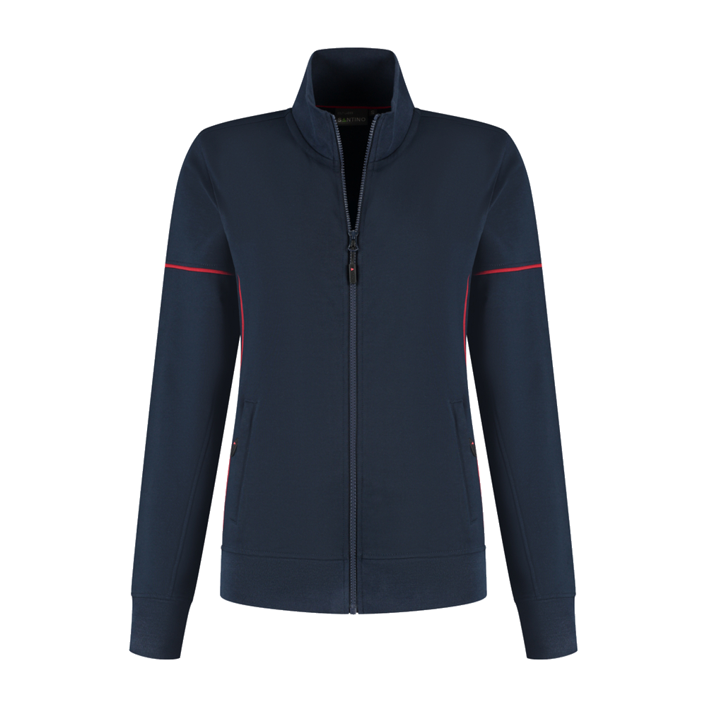 santino-contrast-sweatvest-colt-ladies-navy-rood