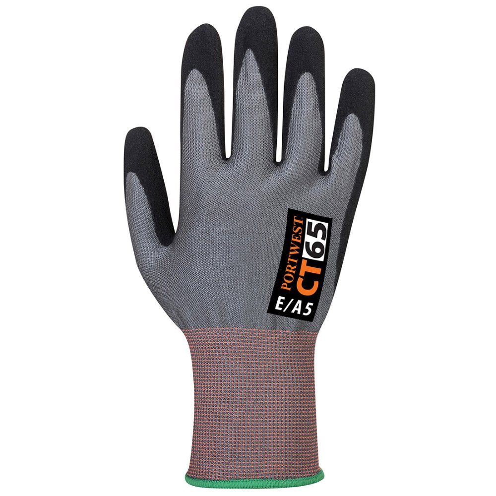 12 Paar Portwest Micro Foam Nitril Cut E Handschoen CT65