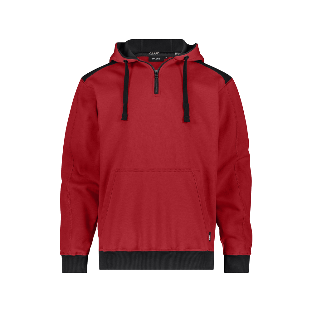 dassy-d-fx-flex-indy-next-sweater-met-kap-rood-zwart