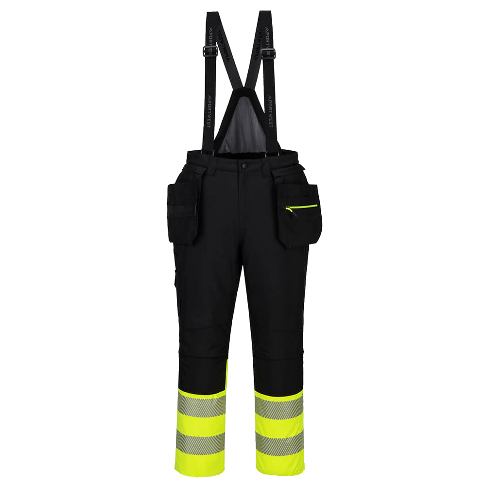 portwest-dx4-hi-vis-class-1-winter-bib-and-brace-geel-zwart