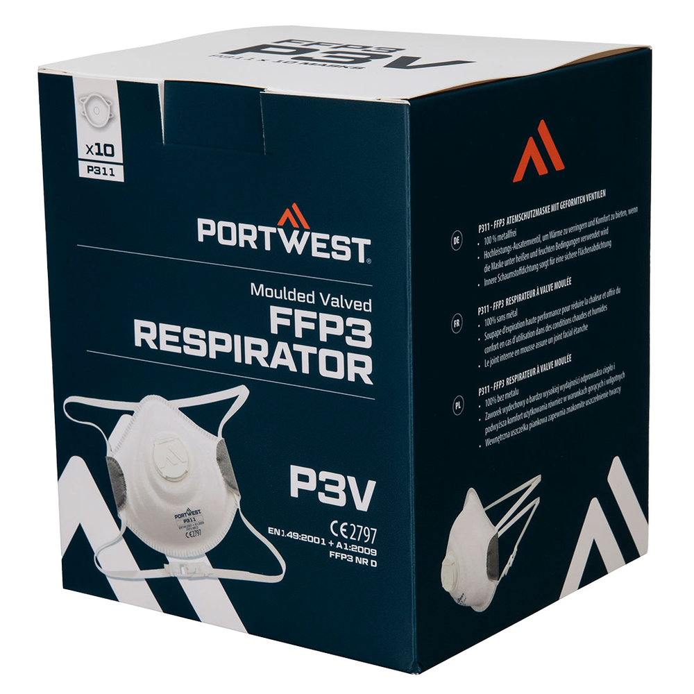 portwest-moulded-ffp3-valved-respirator-pk10-wit