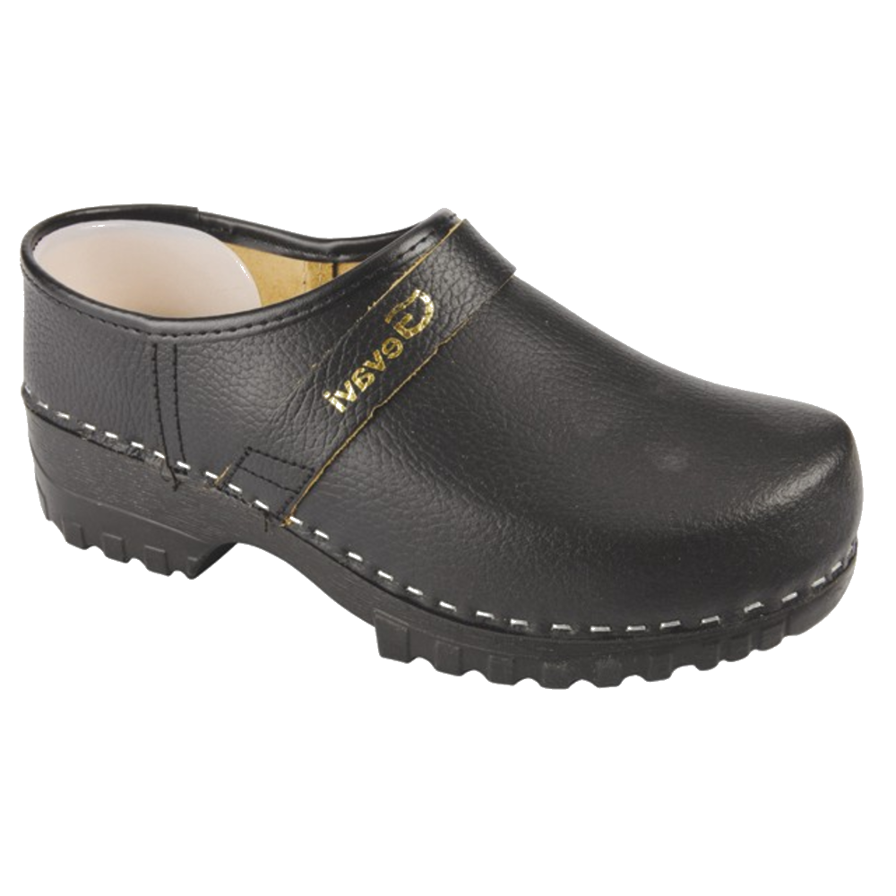 gevavi-schoenklomp-dallas-dh-pu-zool-zwart-zwart