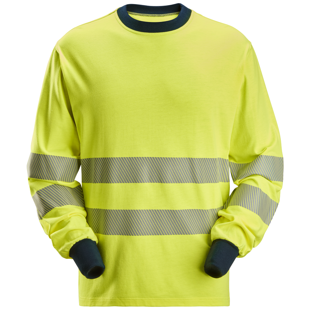 Snickers ProtecWork T-shirt Long Sleeves High-Vis KL3 2461