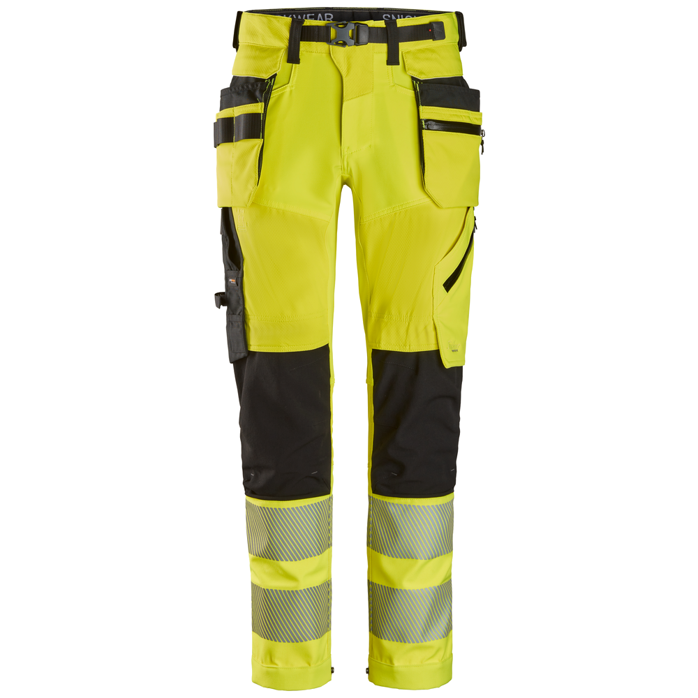 Snickers High-Vis CL2 Werkbroek met Afneembare Holsterzakken 6930