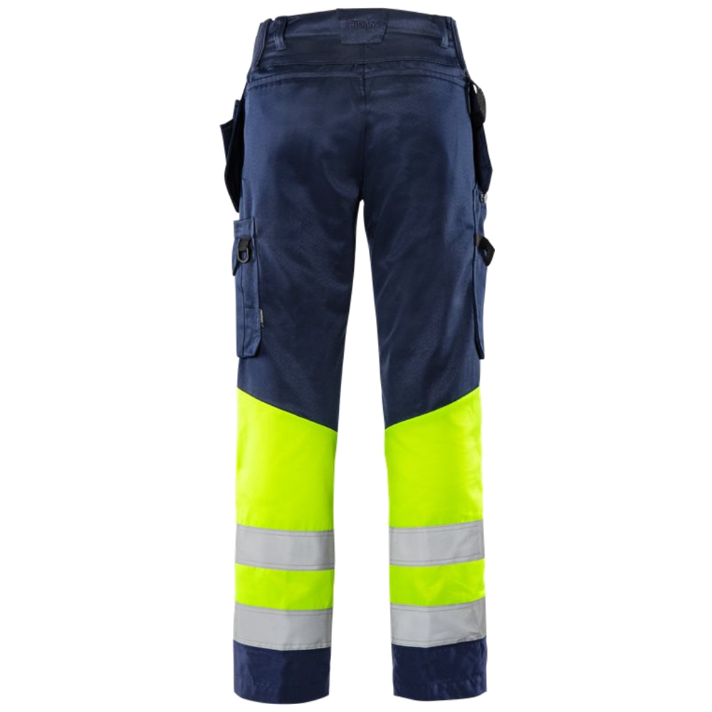 Fristads Trofta High vis Green werkbroek klasse 1 2640 GPLU 131975