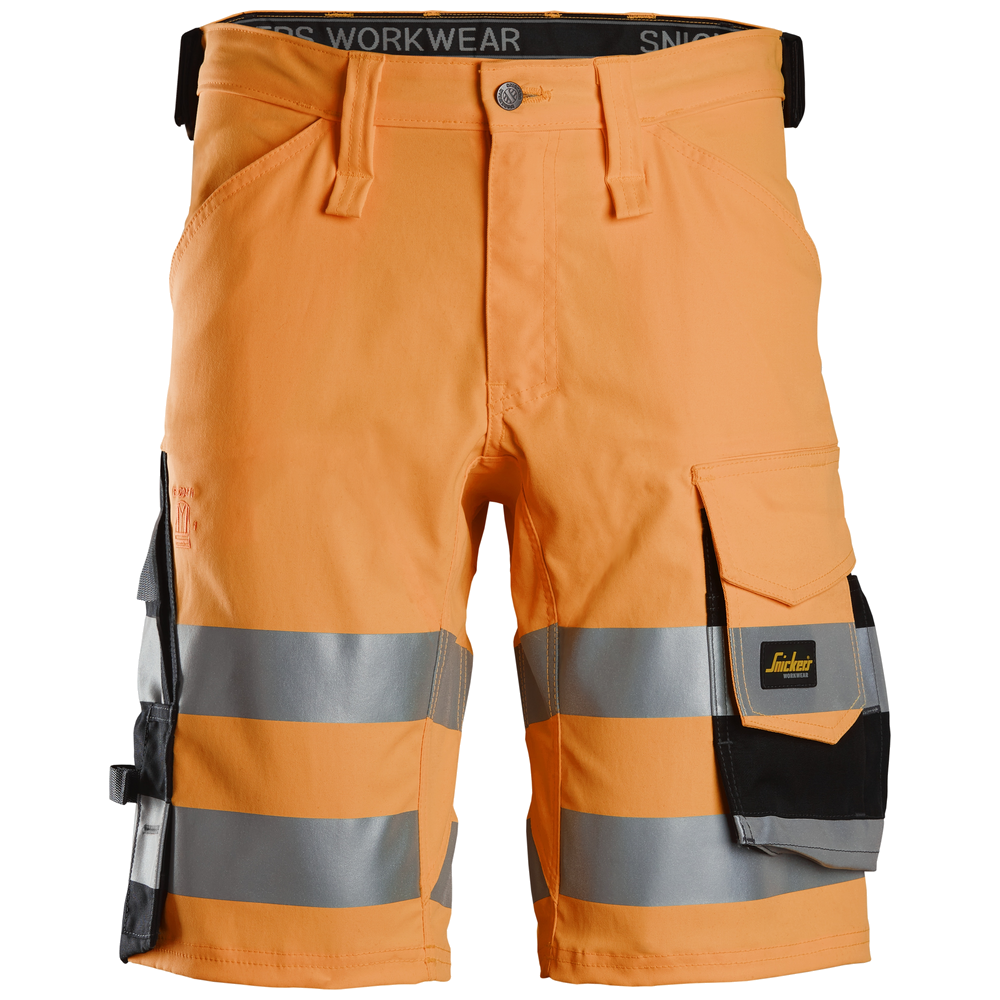 Snickers High-Vis KL1 Stretch Korte Werkbroek 6136