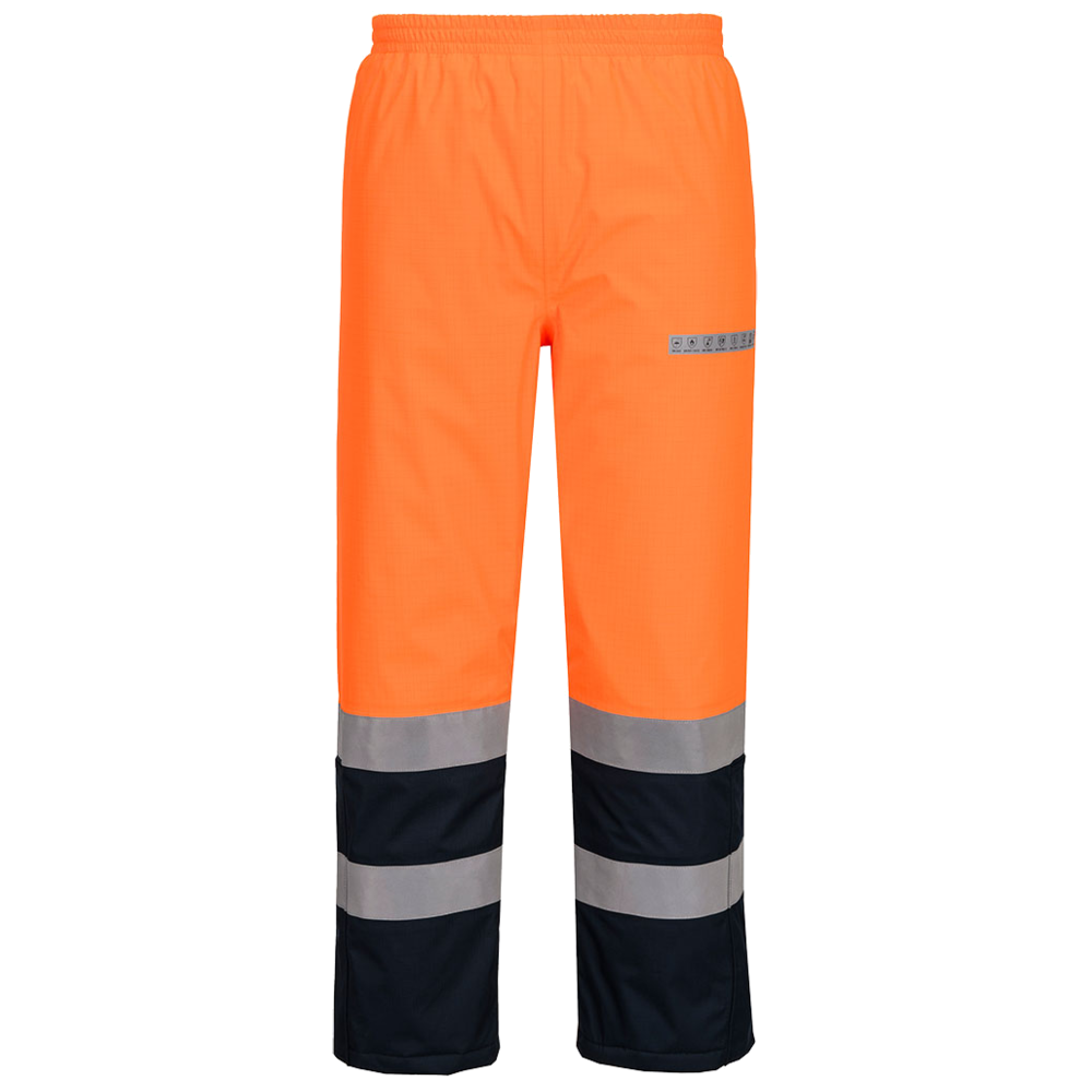 Portwest Bizflame Rain+ Hi-Vis Multi-Norm Contrast FR Winterbroek FR434