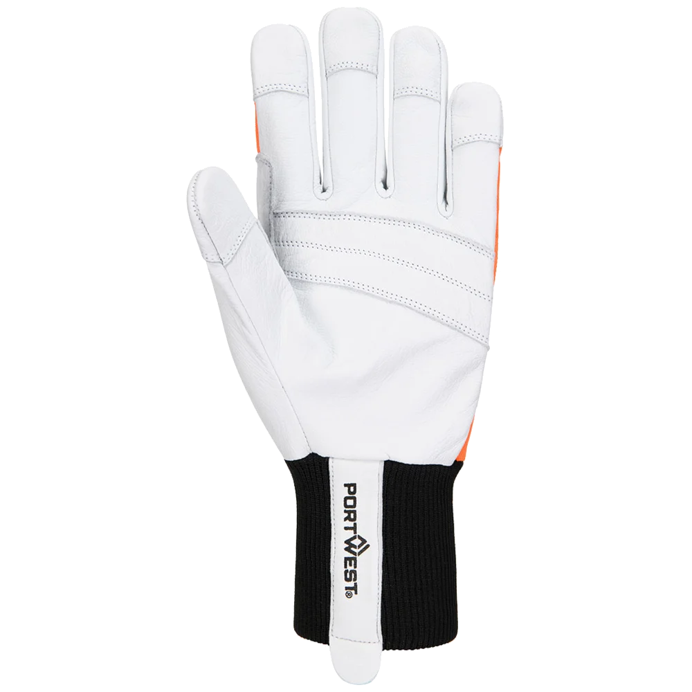 Portwest Chainsaw Glove 150 Goat Leather Class 1 A291