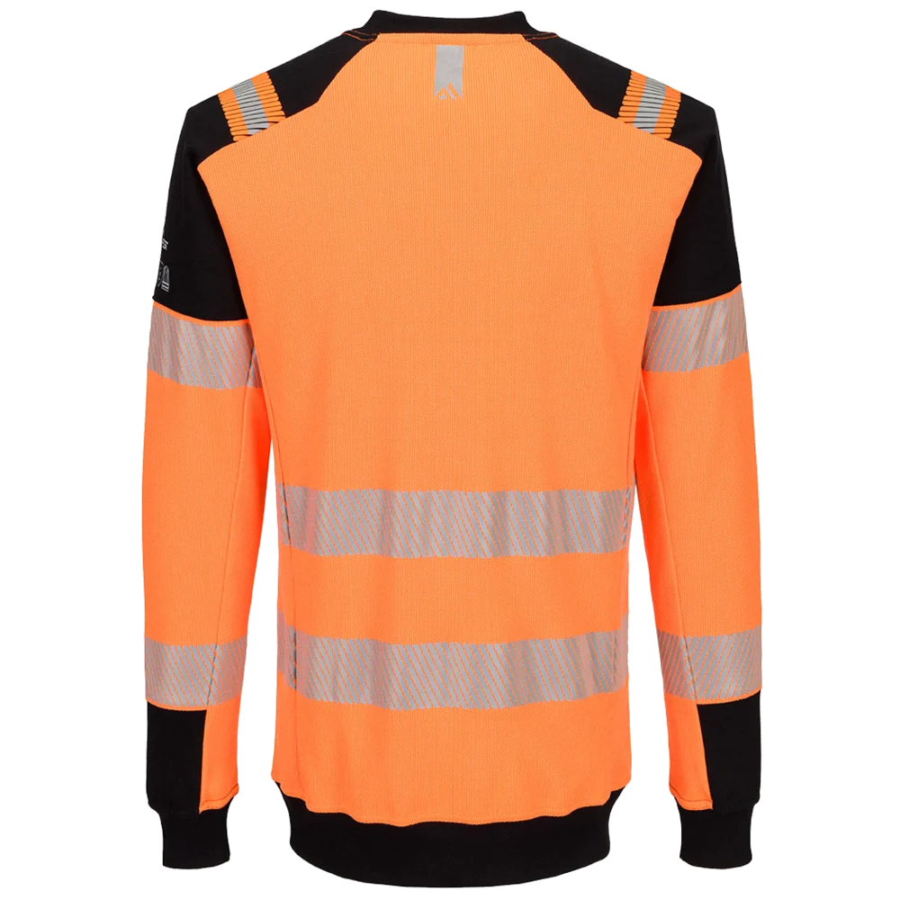 Portwest PW3 Modaflame Knitted Hi-Vis FR Sweatshirt FR755