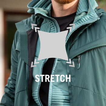 Arbeitsjacke mit Stretchanteil