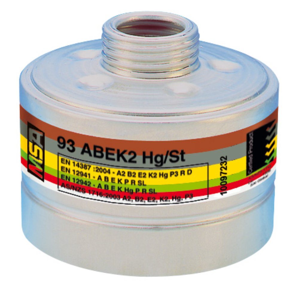 MSA screw filter 93 ABEK2HG/P3 10097232 | UnishoreWorkwear.com