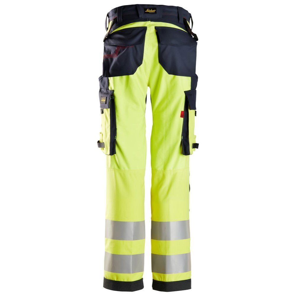 Snickers Protecwork HighVis Cl 2 Women's Trousers UnishoreWorkwear