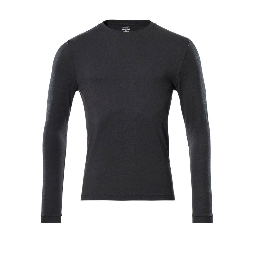 mascot-t-shirt-lange-mouwen-zwart