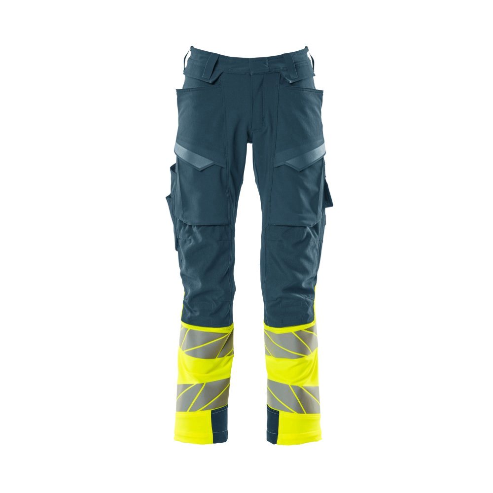 mascot-accelerate-safe-broek-donkerpetrol-geel