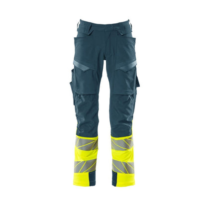 mascot-accelerate-safe-broek-donkerpetrol-geel