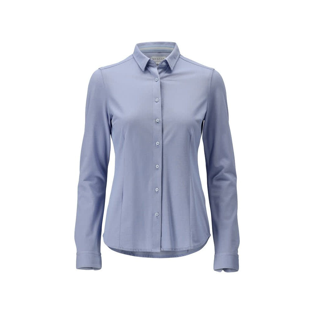 mascot-frontline-damesblouse-modern-fit-lichtblauw
