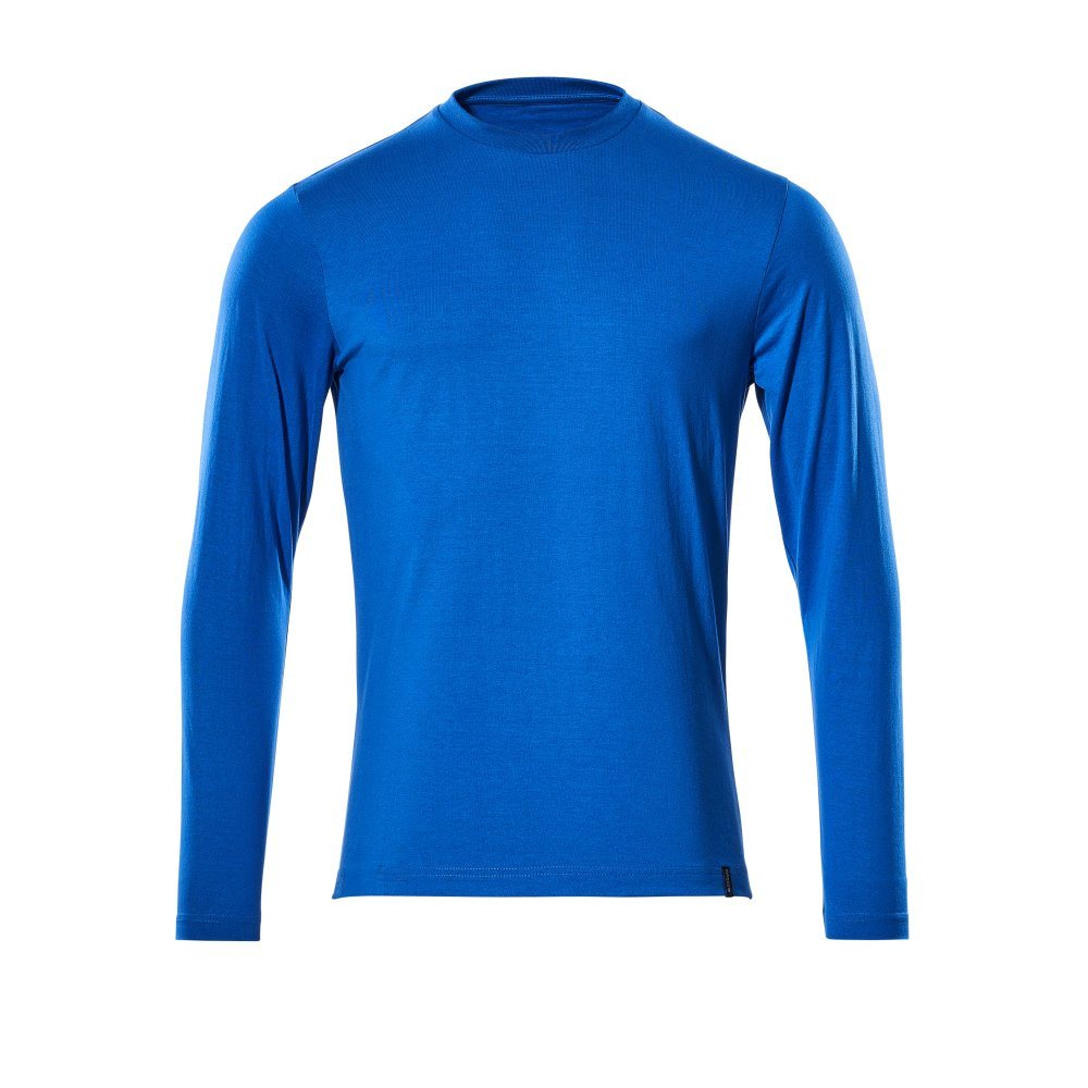 mascot-t-shirt-lange-mouwen-helder-blauw