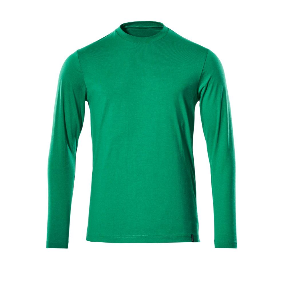 mascot-t-shirt-lange-mouwen-helder-groen