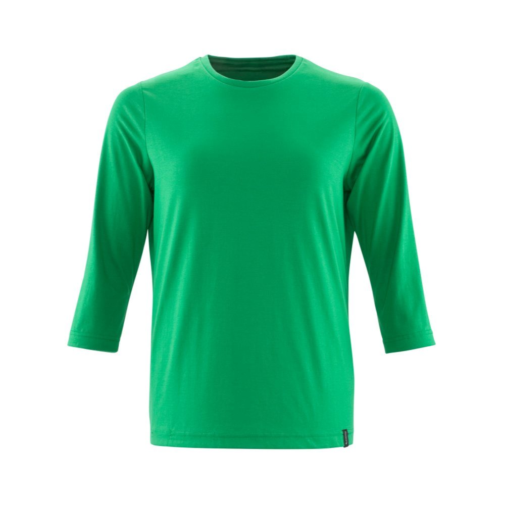 mascot-dames-t-shirt-3-4-mouw-helder-groen
