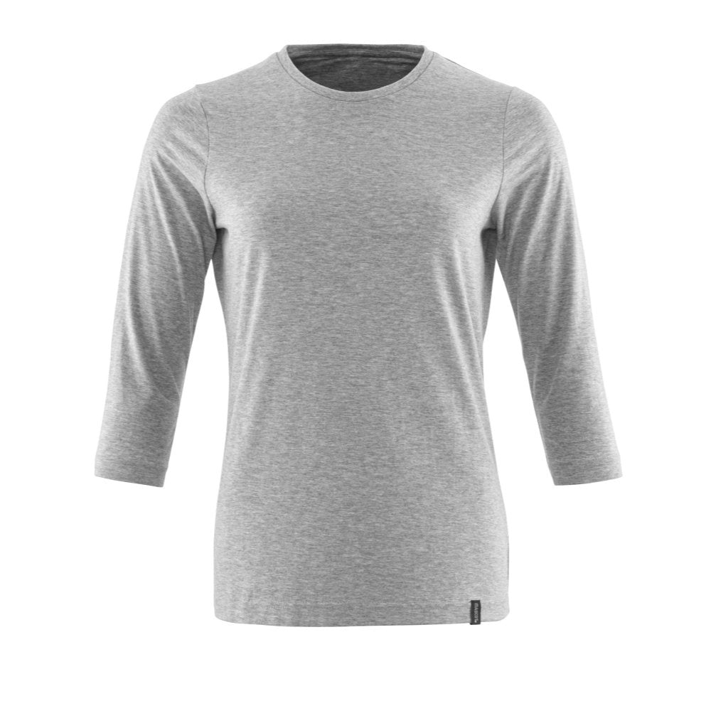 mascot-dames-t-shirt-3-4-mouw-grijs-melee