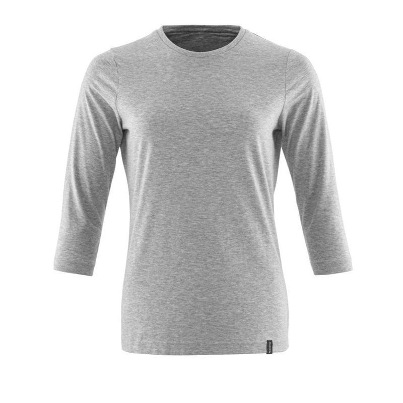 mascot-dames-t-shirt-3-4-mouw-grijs-melee