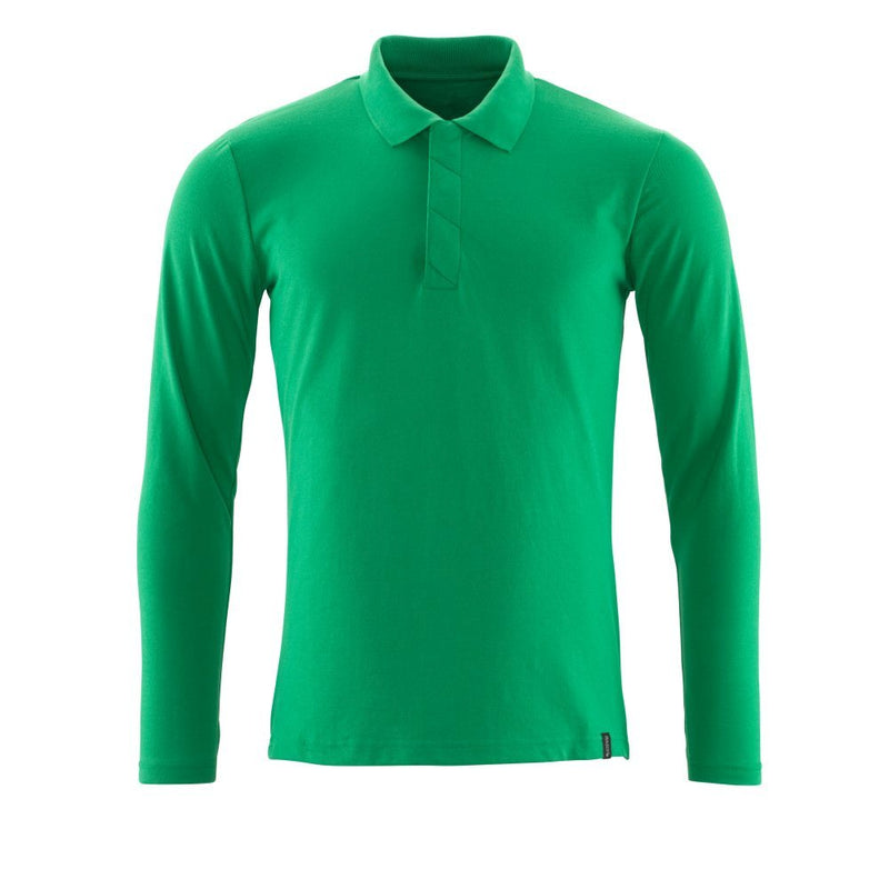 mascot-poloshirt-lange-mouwen-helder-groen