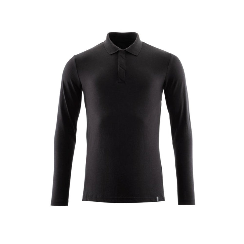 mascot-poloshirt-lange-mouwen-diepzwart