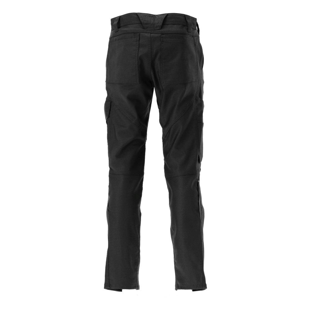 mascot-cotton-stretch-broek-met-kniezakken-zwart