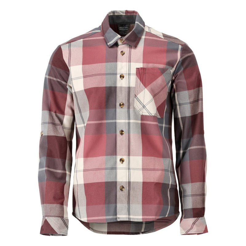 mascot-customized-flanellen-overhemd-bordeaux