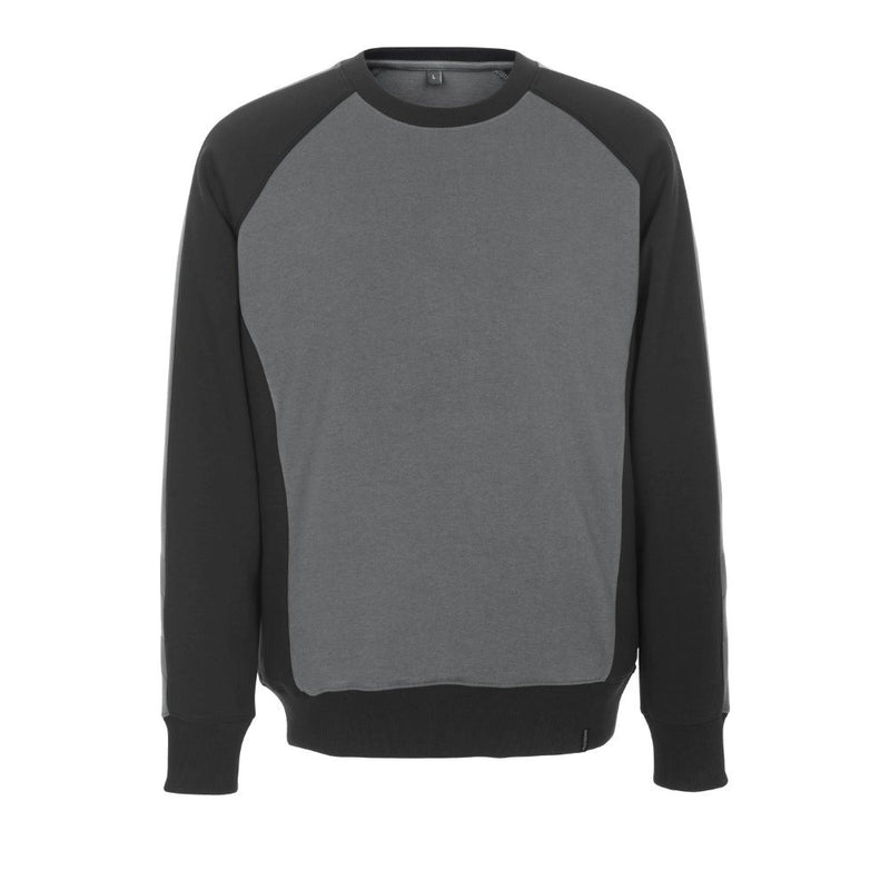 mascot-witten-sweatshirt-antraciet-zwart