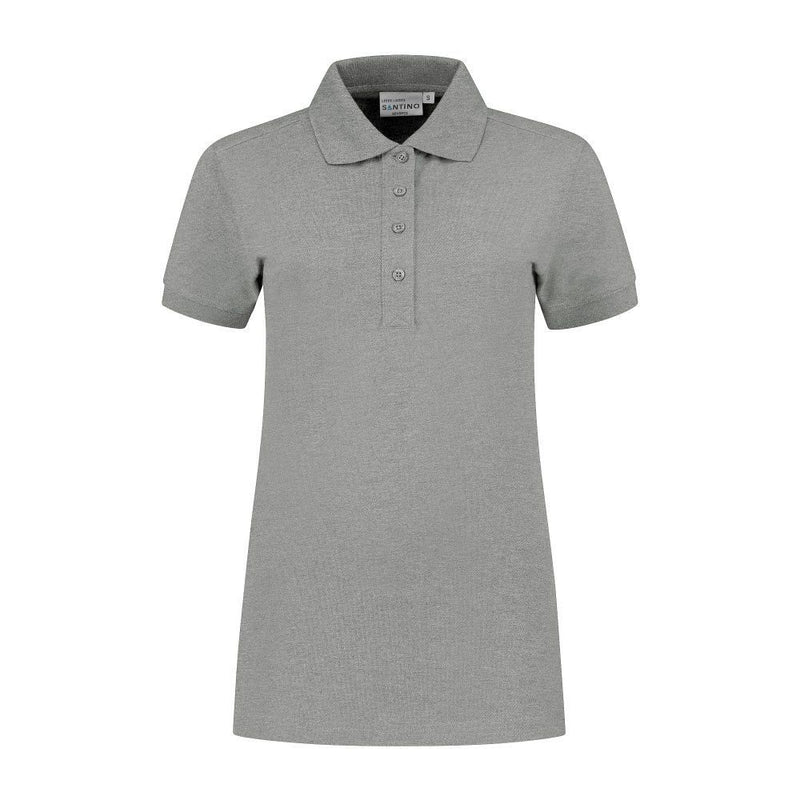 santino-poloshirt-leeds-ladies-sport-grijs