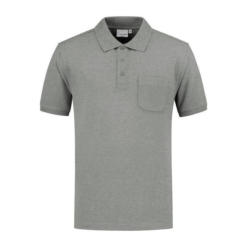 santino-poloshirt-lenn-sport-grijs