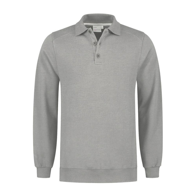 santino-polosweater-ramon-sport-grijs