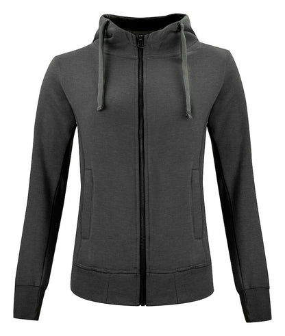 clique-classic-hoody-full-zip-dames-antraciet-melange