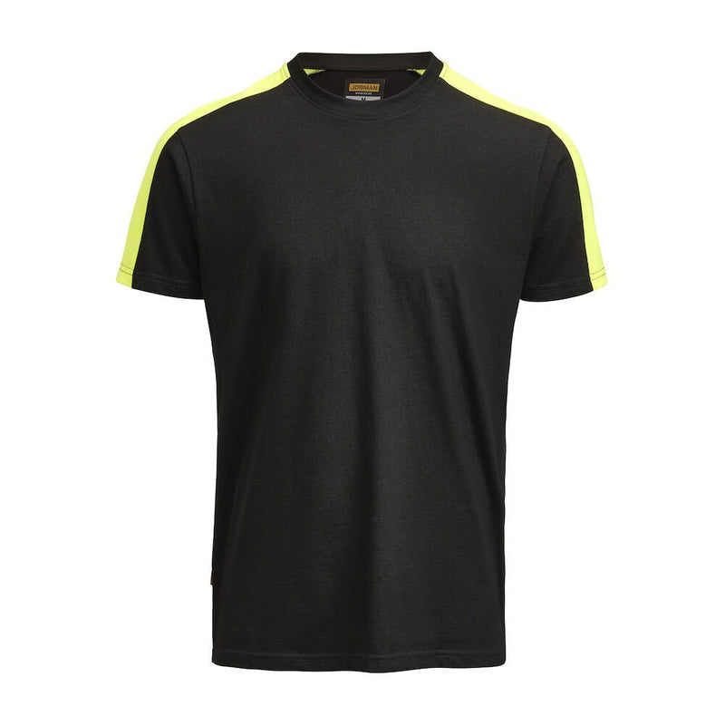 jobman-5264-t-shirt-zwart-geel