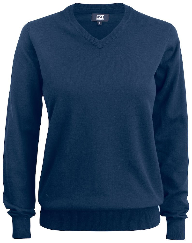 cutter-buck-oakville-v-neck-ladies-dark-navy