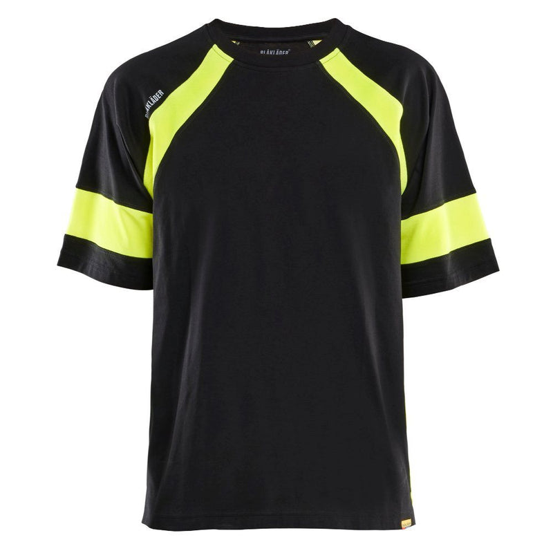 blaklader-t-shirt-visible-zwart-geel