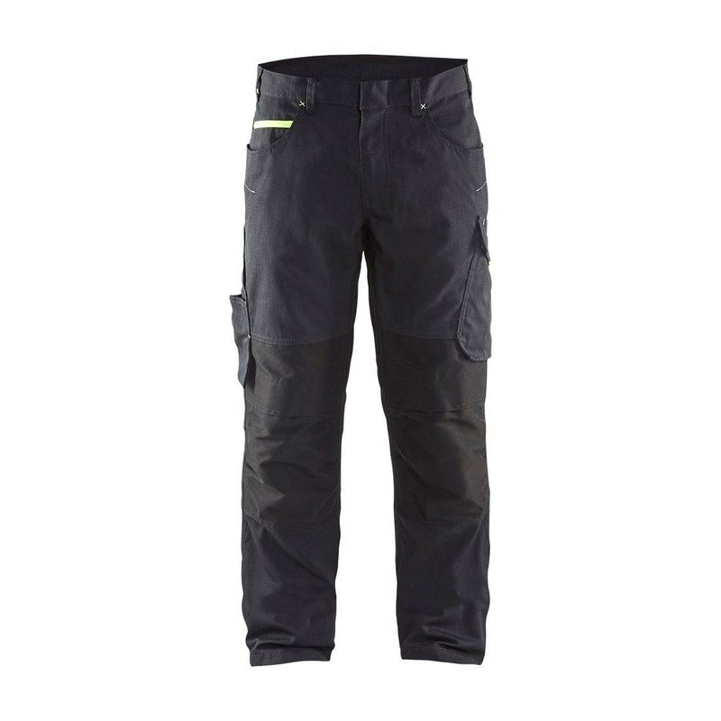 blaklader-servicebroek-stretch-navy-geel