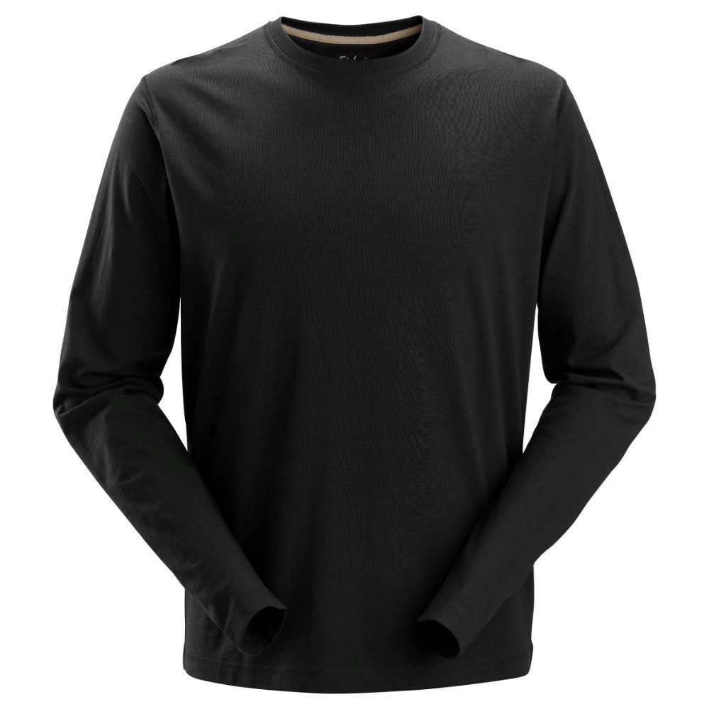 snickers-t-shirt-l-s-zwart