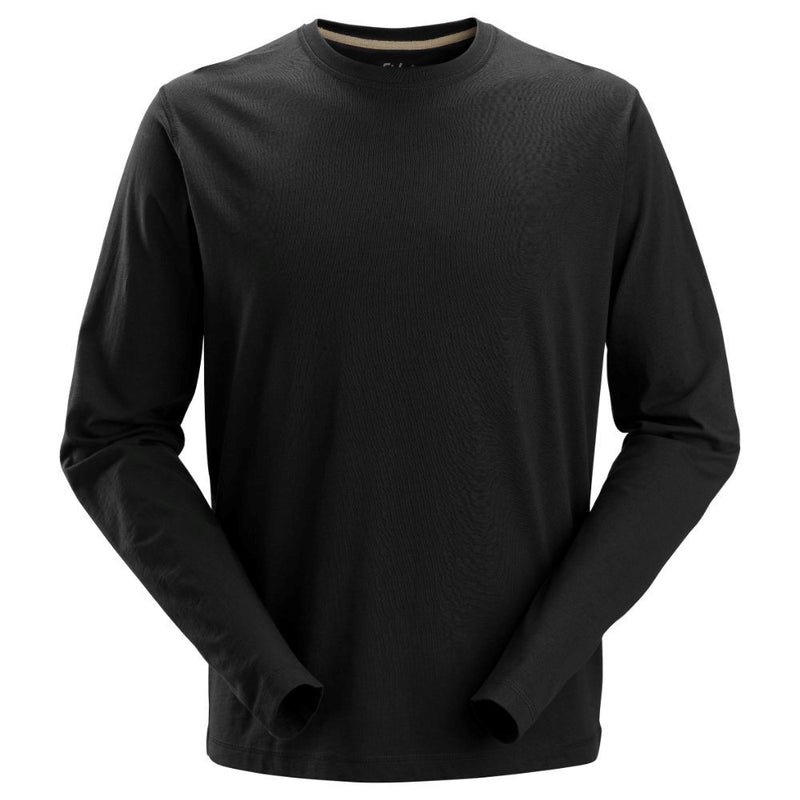 snickers-t-shirt-l-s-zwart