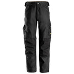 snickers-canvas-werkbroek-zwart