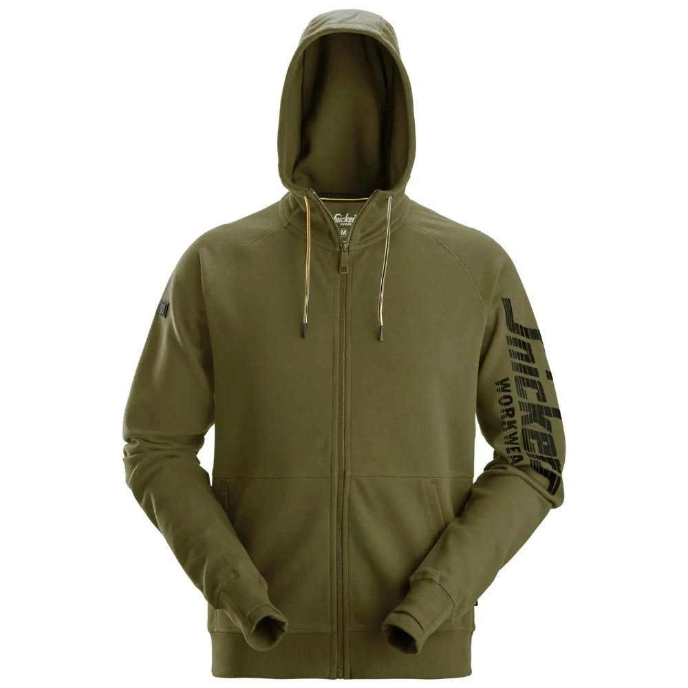 snickers-logo-full-zip-hoodie-khakigroen