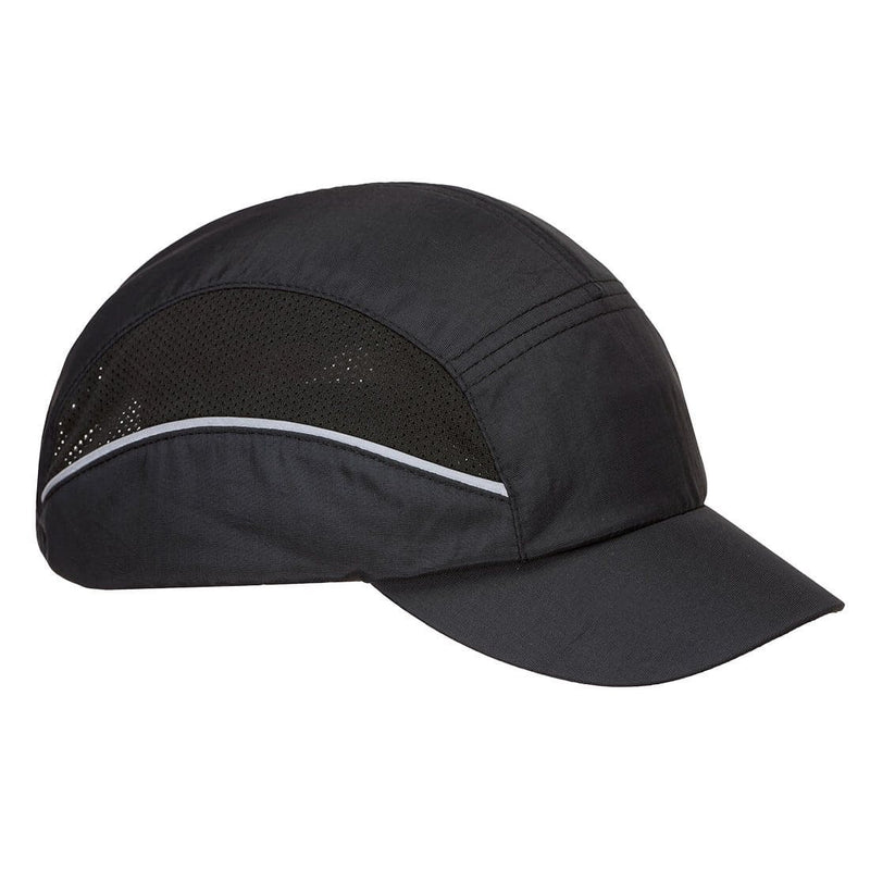 portwest-airtech-geventileerde-stootcap-zwart